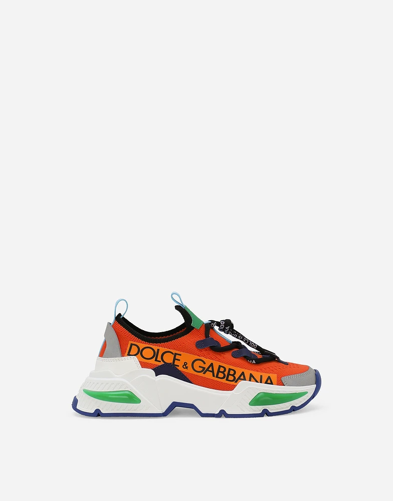 Mixed-material Airmaster sneakers