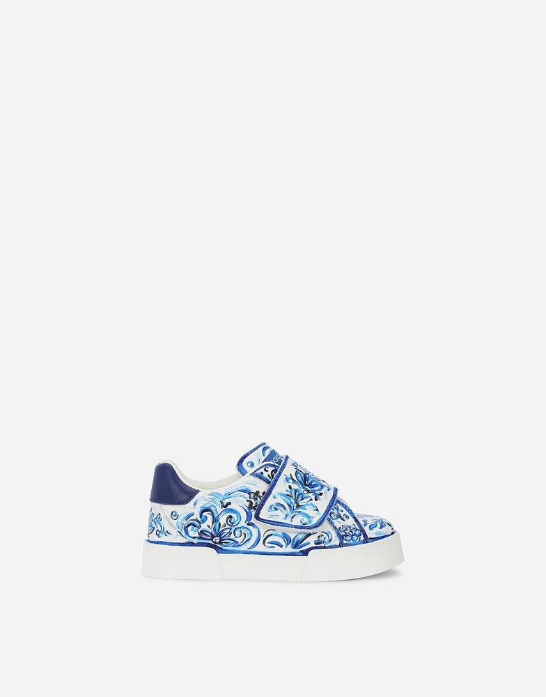 Majolica-print Portofino Light sneakers