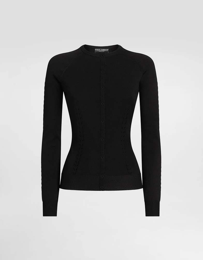 Viscose cardigan