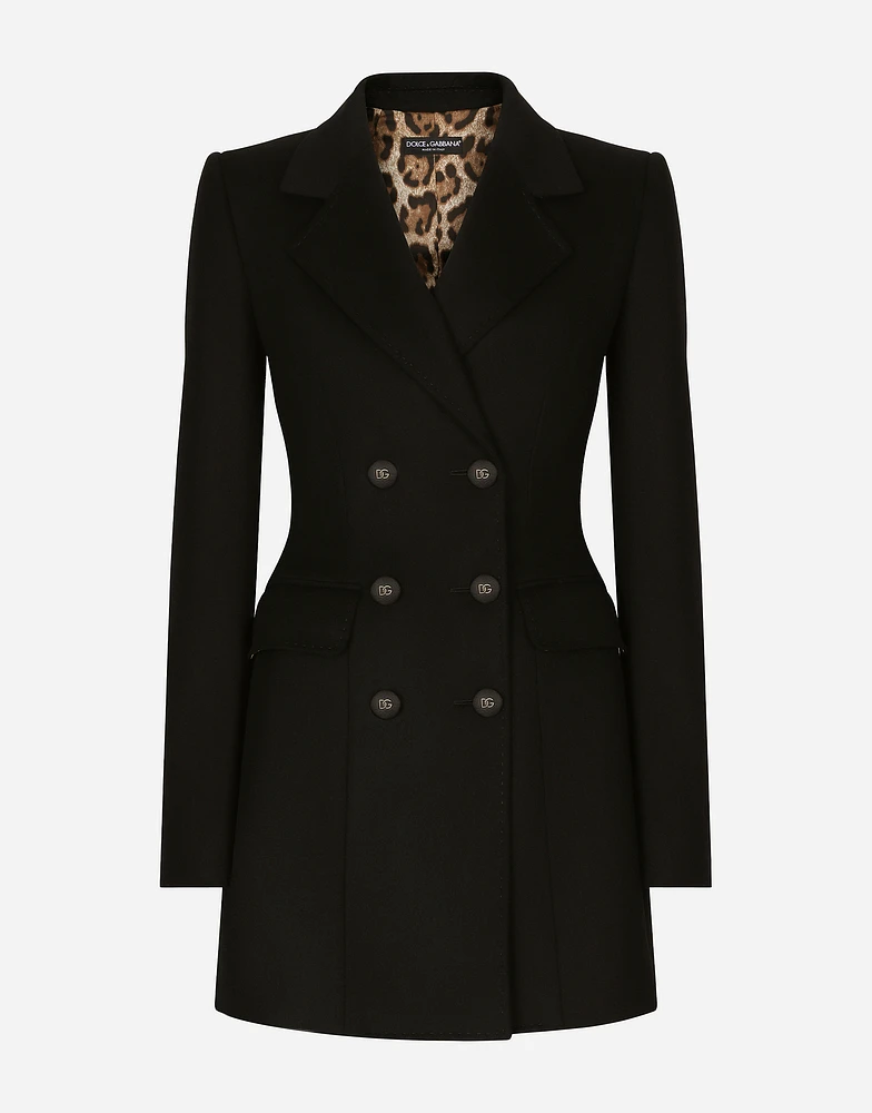 Wool and cashmere Turlington jacket