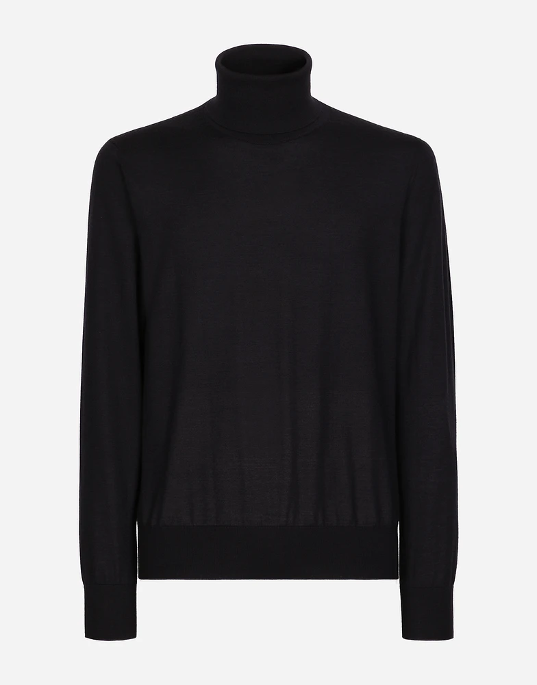 Extra-fine cashmere turtleneck sweater