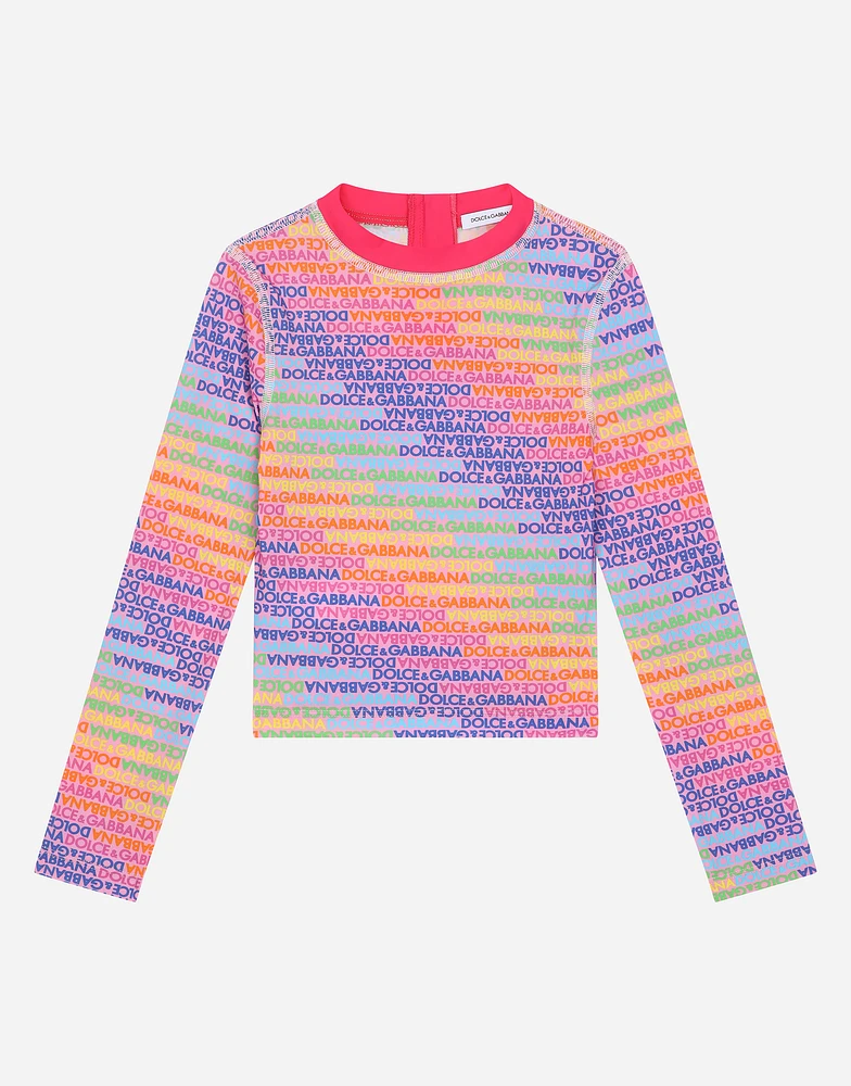 Jersey swim T-shirt