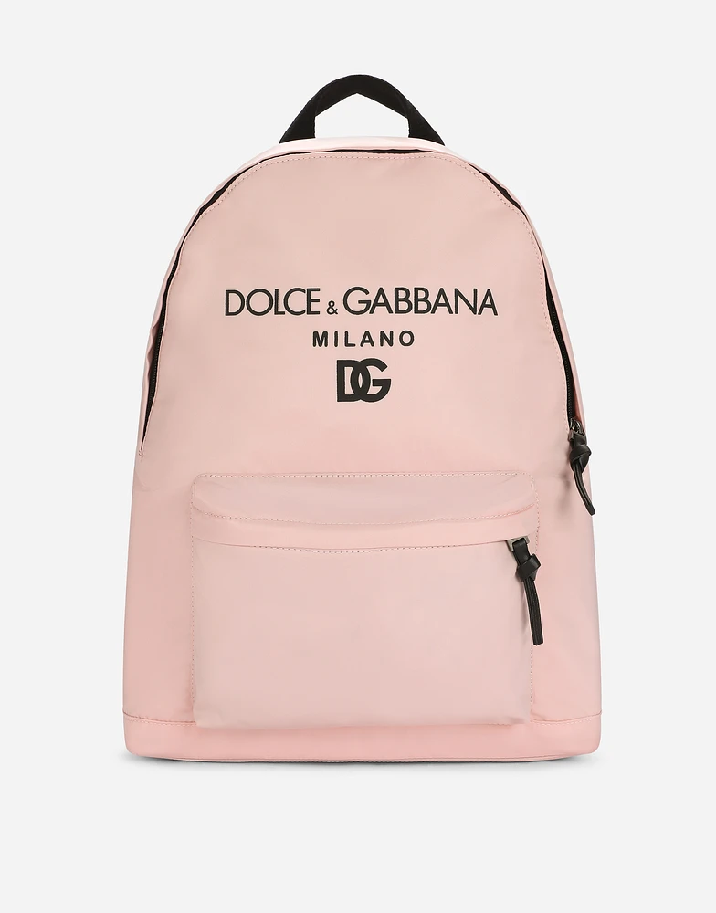 Nylon backpack with DG logo