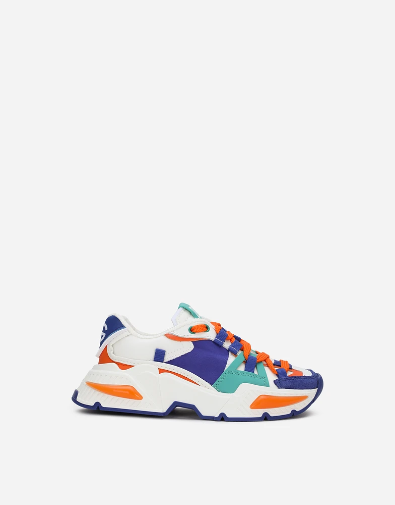 Mixed-material Airmaster sneakers