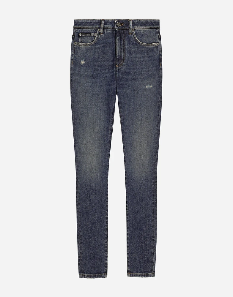 Skinny cotton denim Audrey jeans