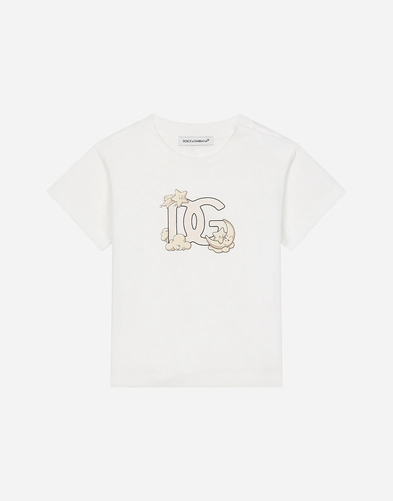 Jersey T-shirt with DG logo