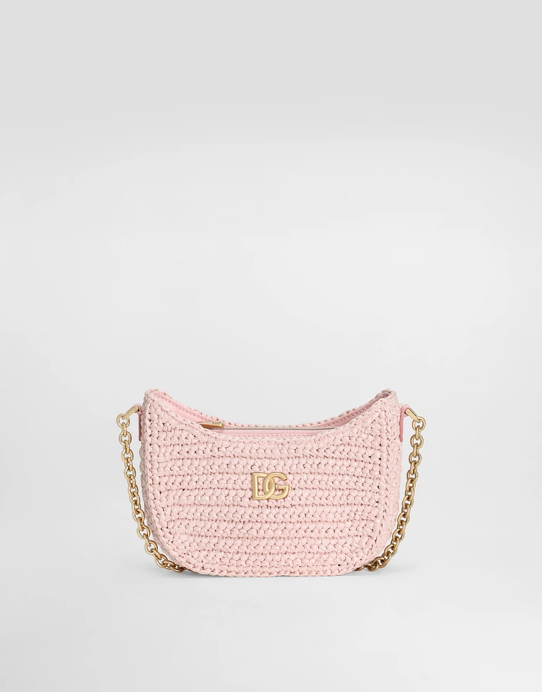 DG Girlie Crochet raffia bag