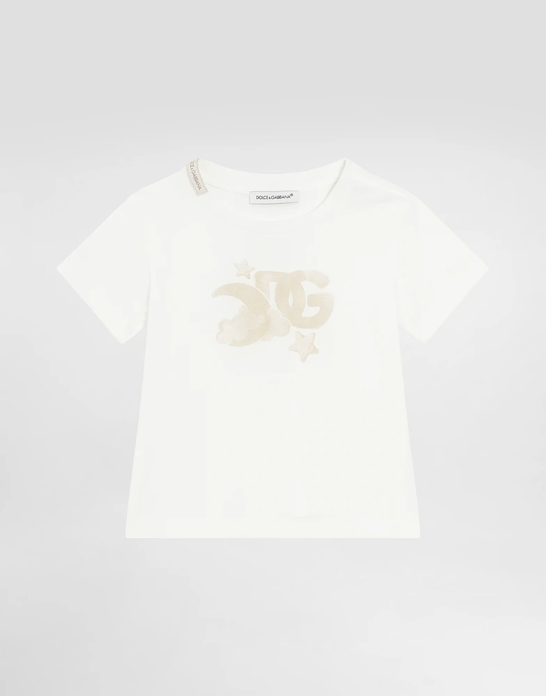 Jersey T-shirt with DG logo
