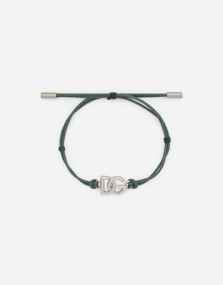 Cord bracelet with DG logo