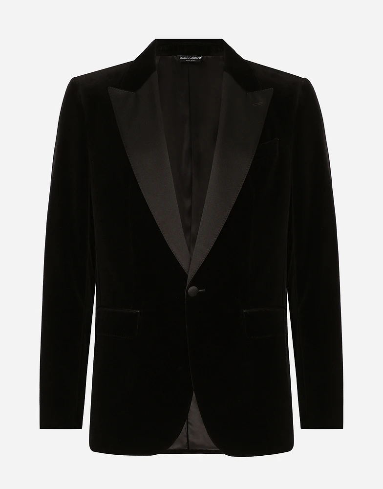 Velvet tuxedo jacket