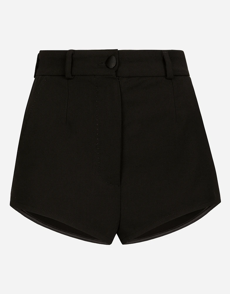 High-waisted wool panties