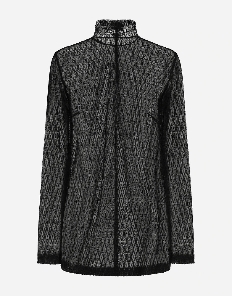 Mesh blouse