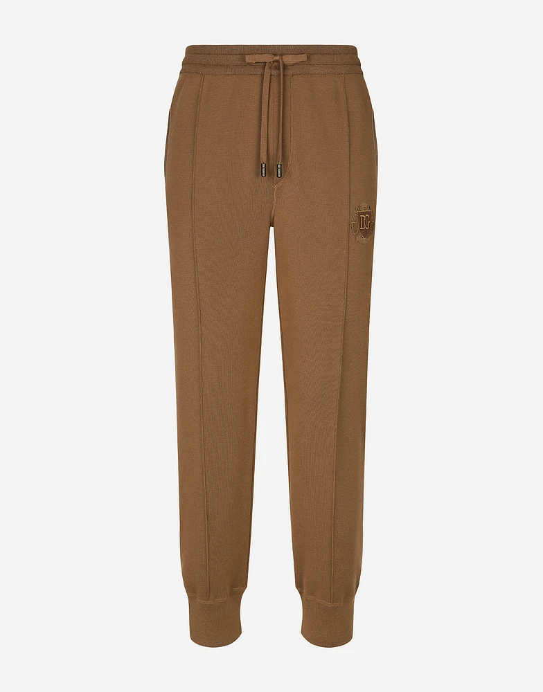 Wool jogging pants