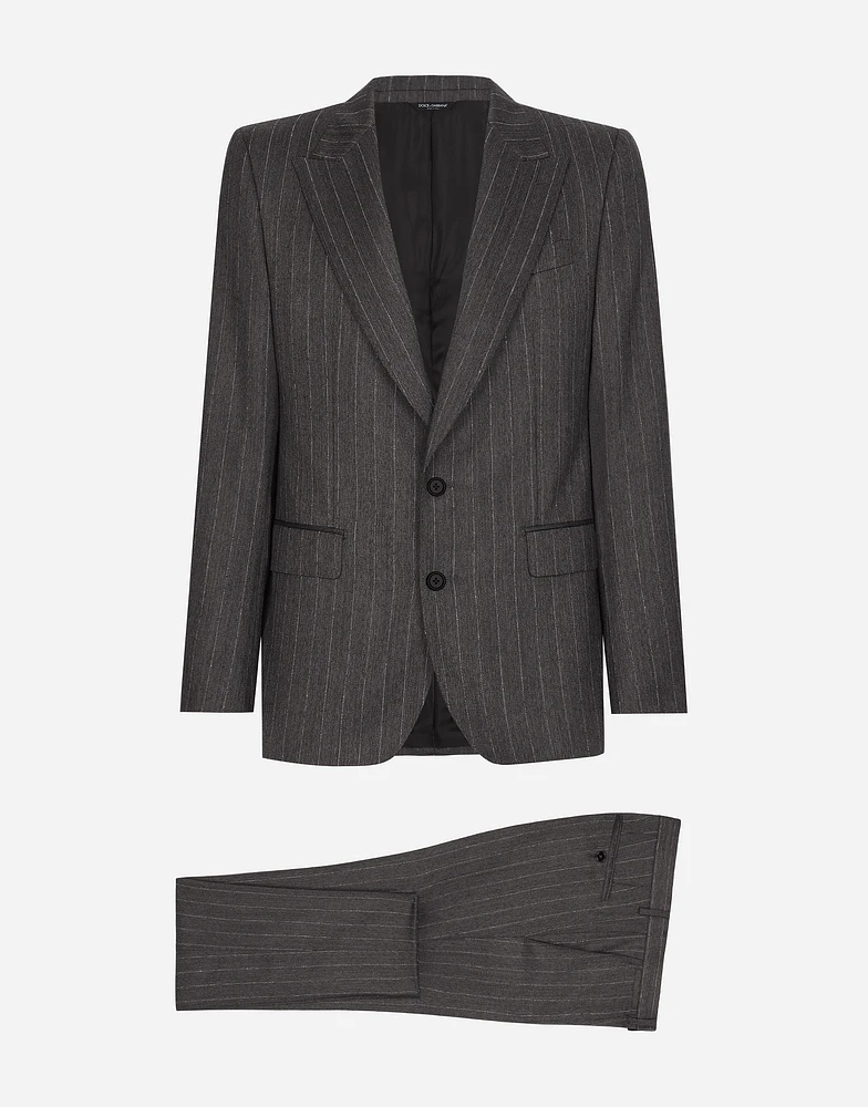 Single-breasted Sicilia-fit suit