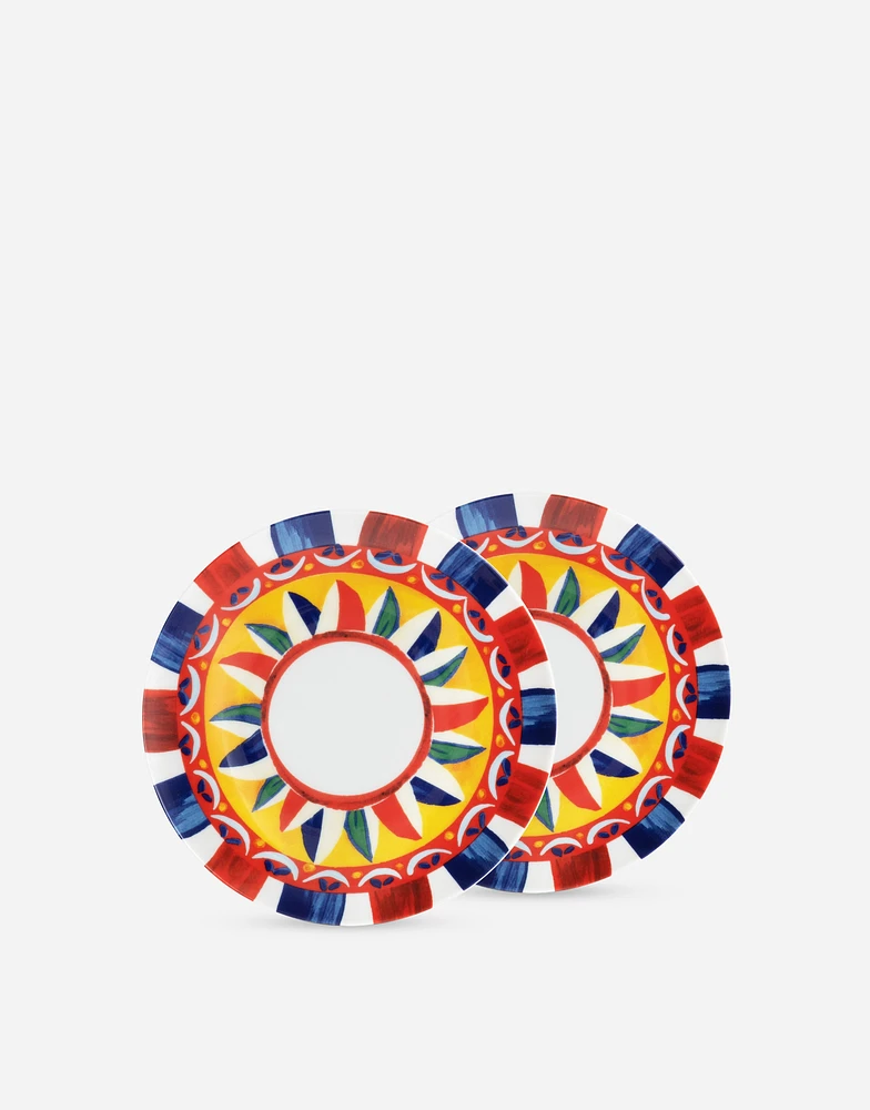 Set 2 Porcelain Bread Plates