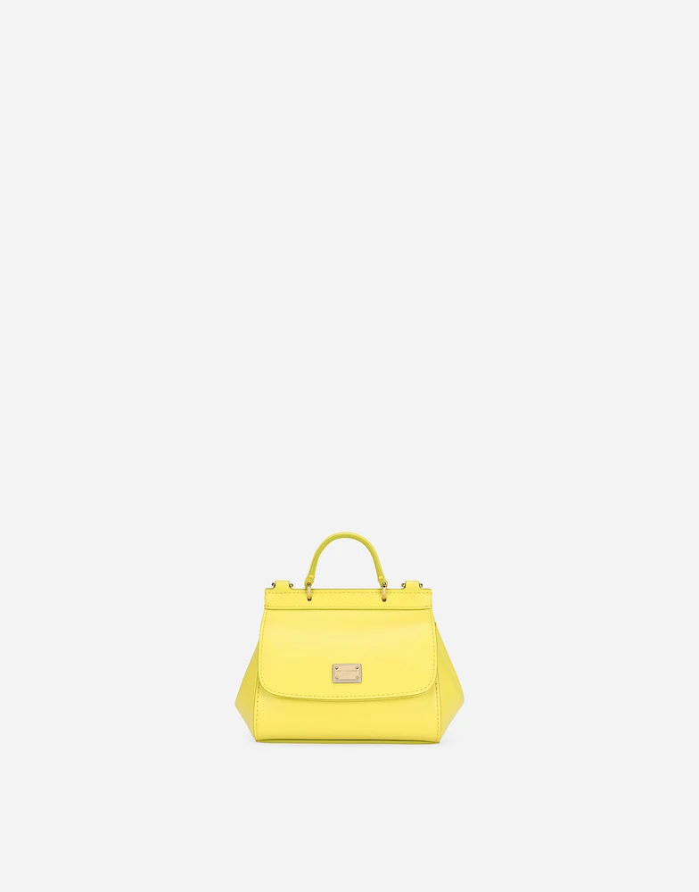 Sicily mini bag in plain calfskin