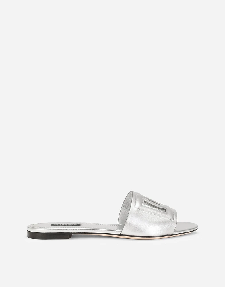 Nappa mordore slides with DG Millennials logo