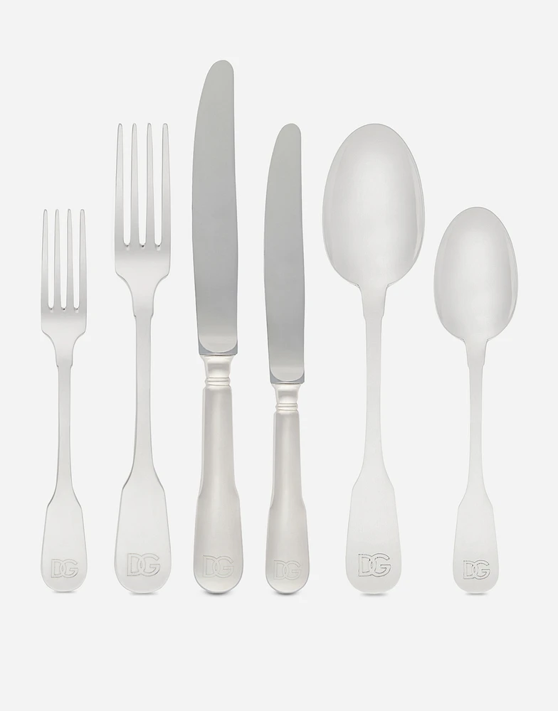 Piece German Silver Flatware Set
