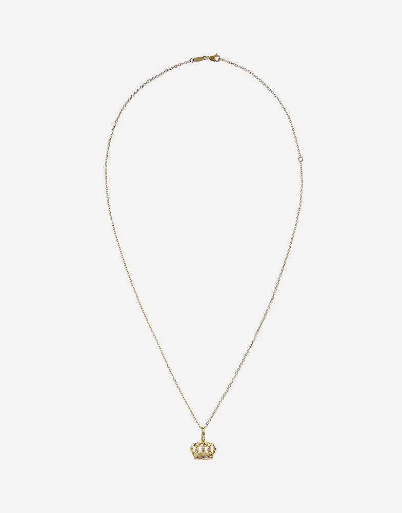 Royal Pendant 18-carat yellow gold, rubies, and sapphire