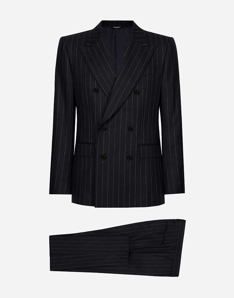 Double-breasted Sicilia-fit suit