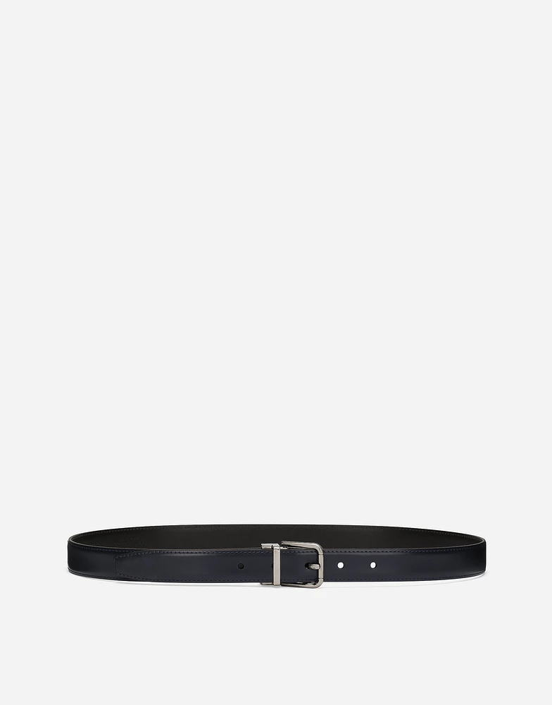 Calfskin belt