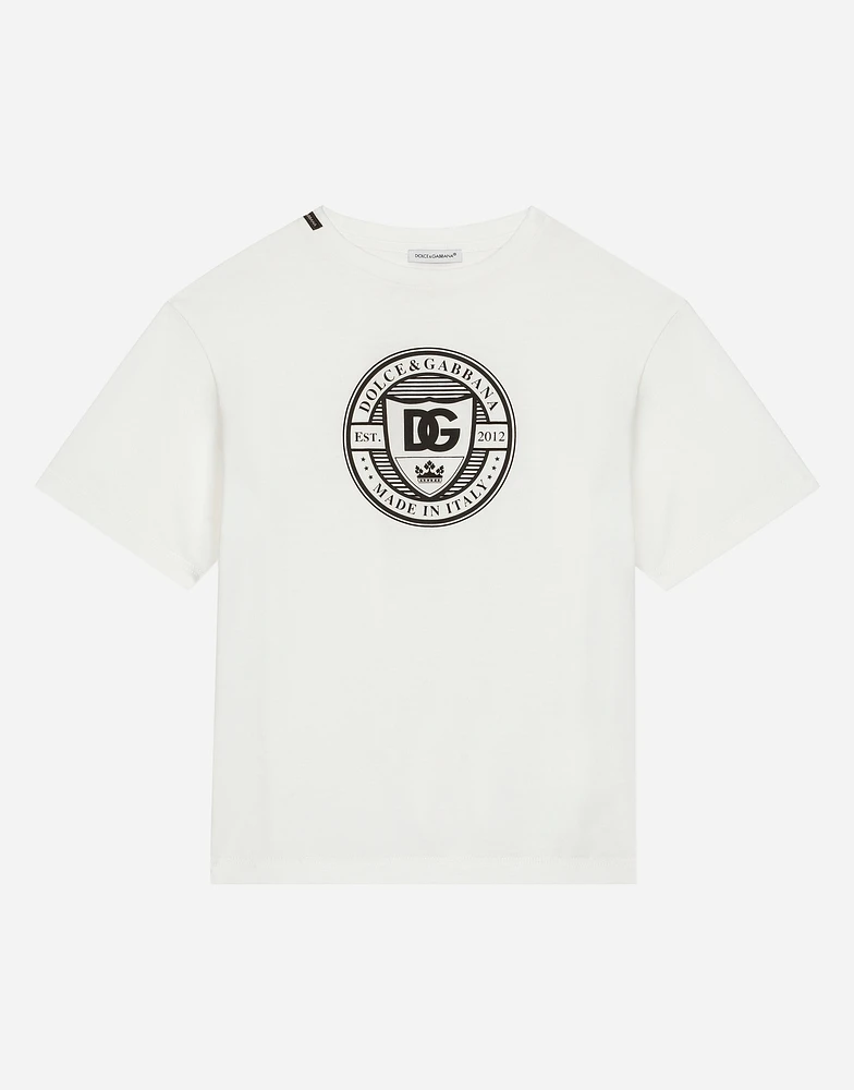 Jersey T-shirt with DG logo