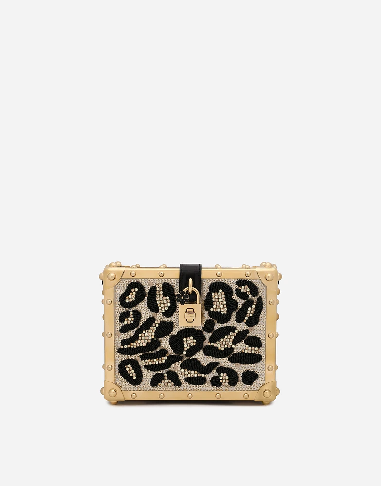 Satin Dolce Box with embroidery
