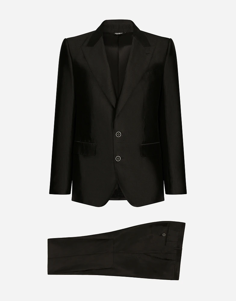 Single-breasted Sicilia-fit suit
