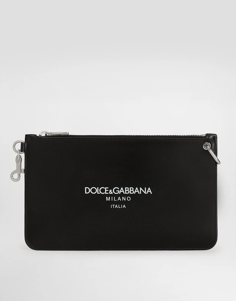 Calfskin toiletry bag