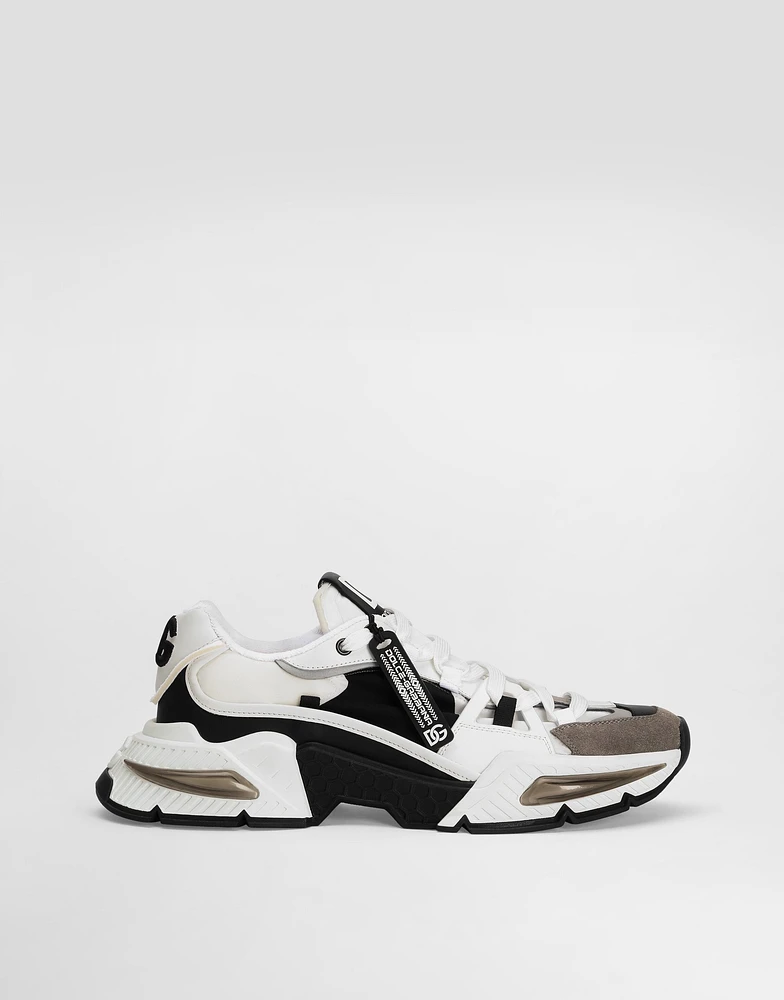 Mixed-material Airmaster sneakers
