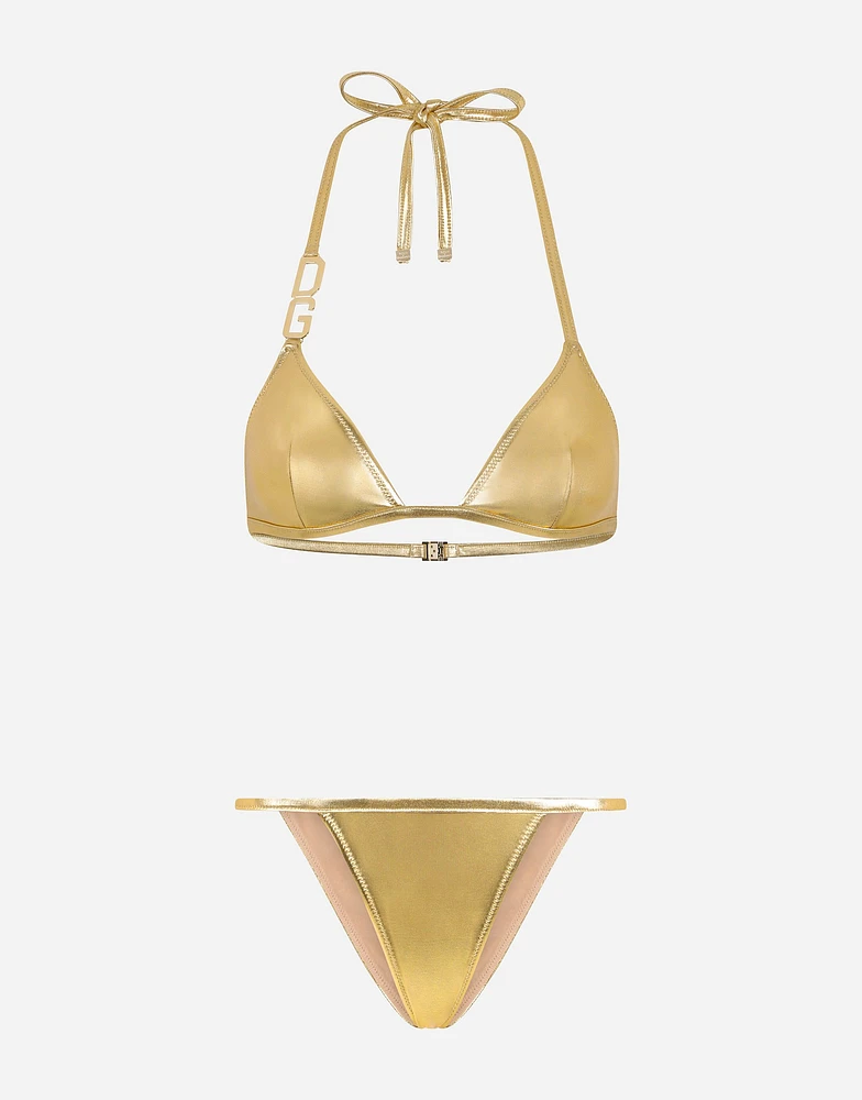 Triangle bikini with DG logo