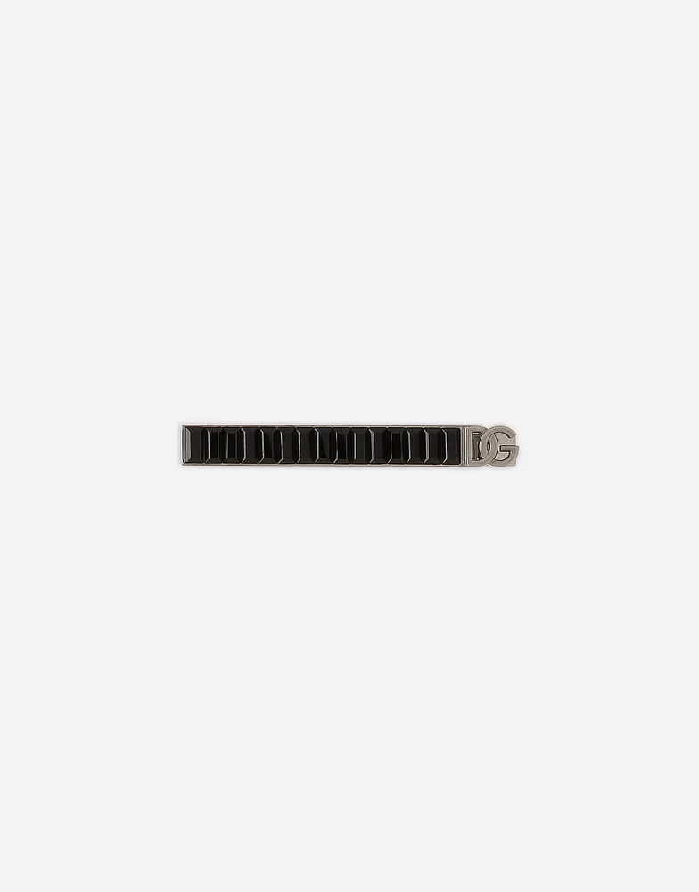 Metal tie clip