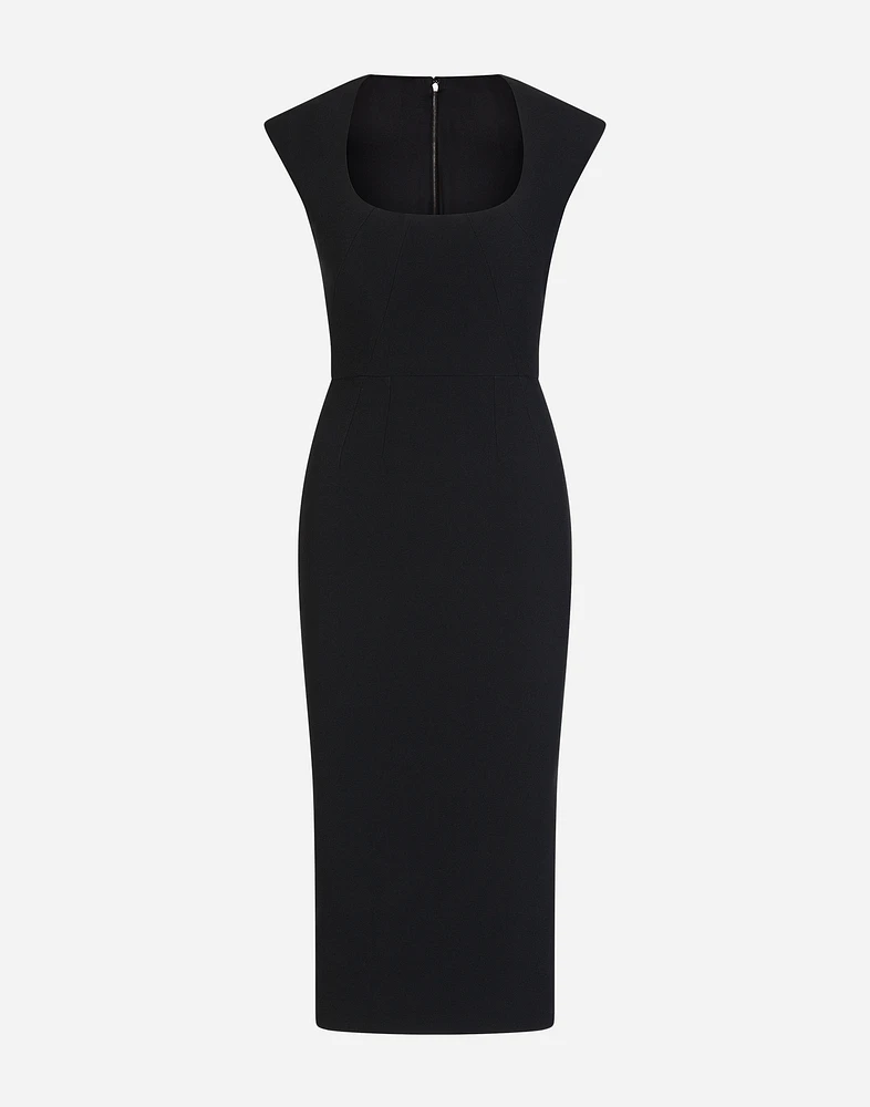 Longuette dress cady