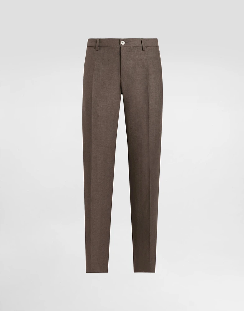 Tailored linen pants