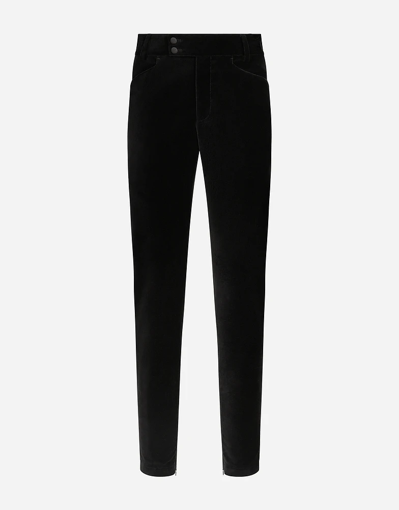 Classic velvet pants