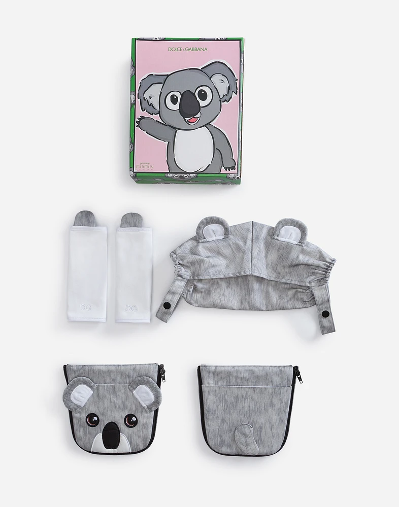 Koala cover for baby carrier