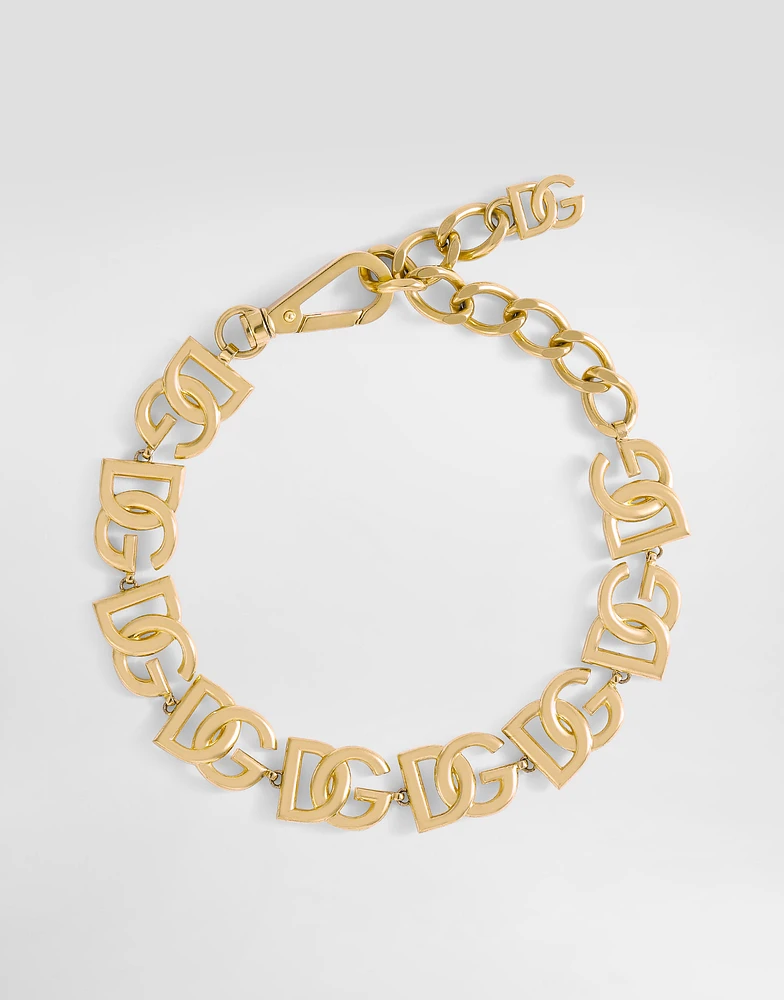 Choker with multiple DG logos