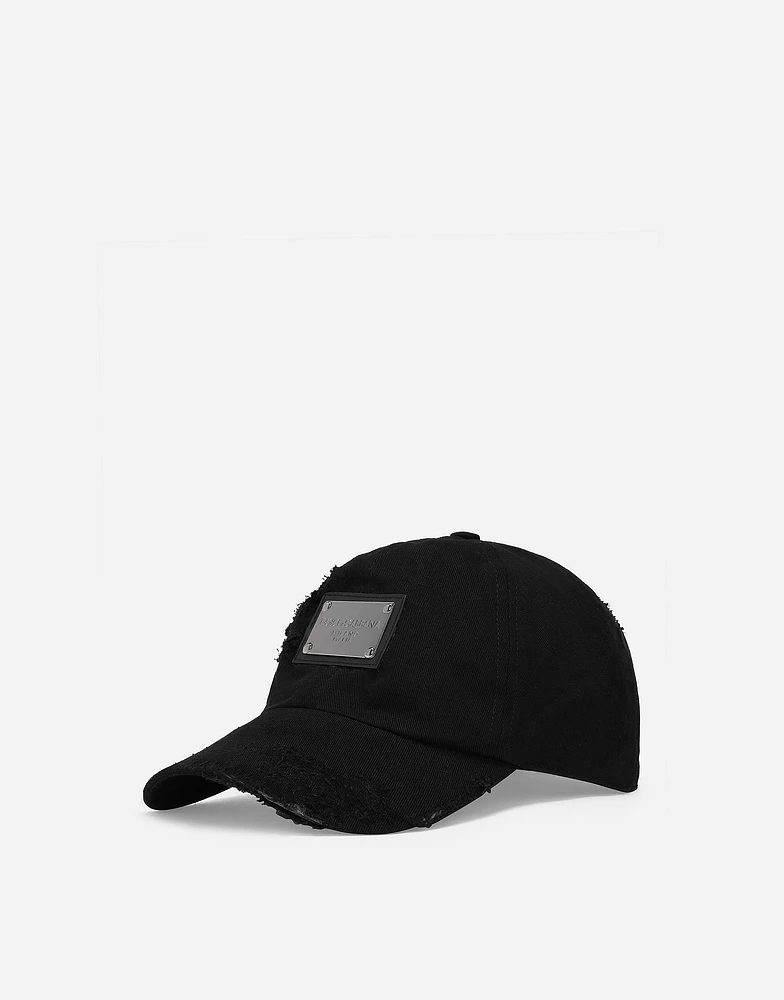 Cotton twill baseball cap