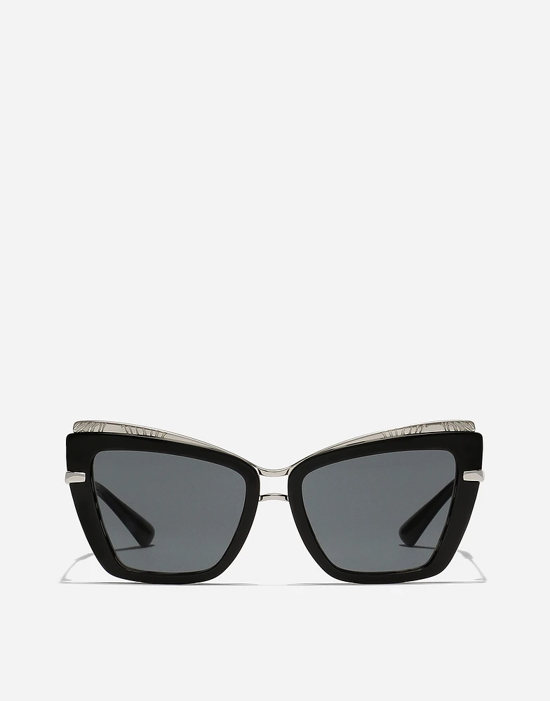 Metal print sunglasses