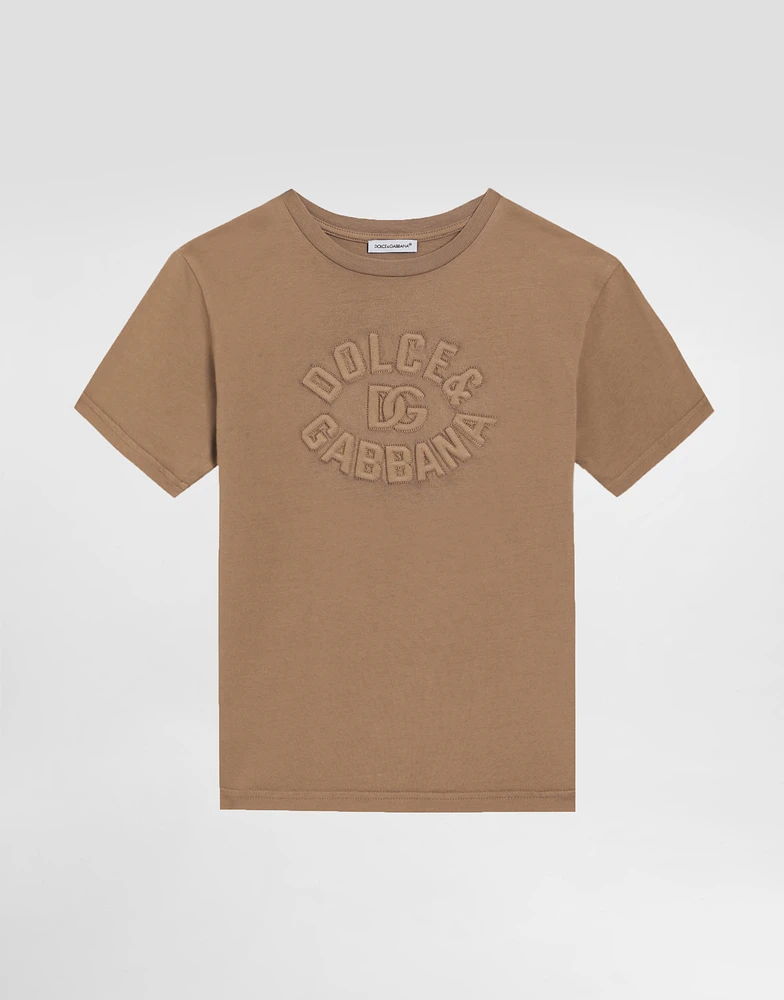 Jersey T-shirt with Dolce&Gabbana logo