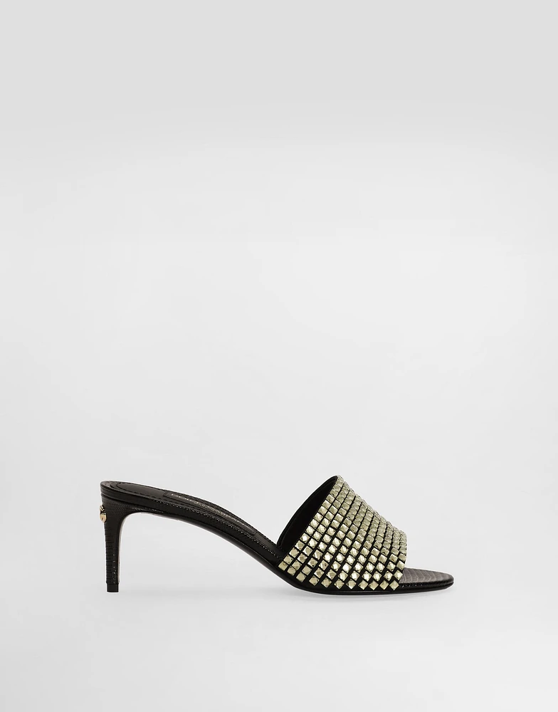 Calfskin sandals