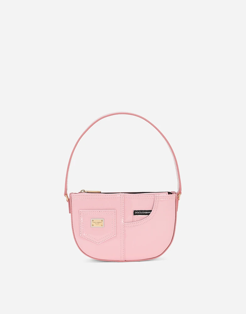 Patent leather DG Girlie shoulder bag