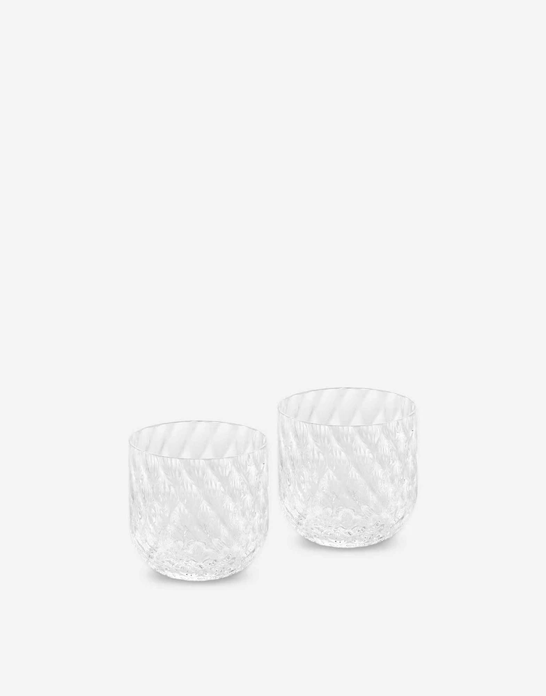 Set 2 Hand-Blown Murano Shot Glasses