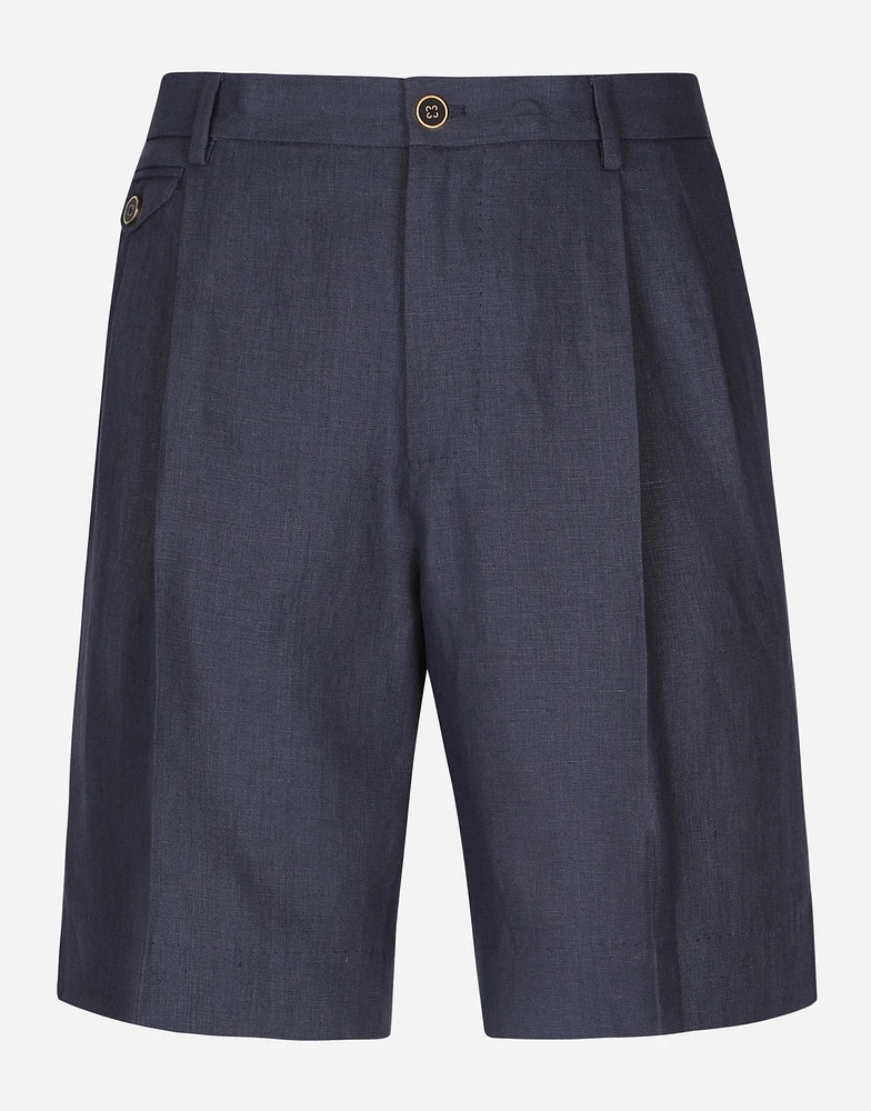 Linen shorts