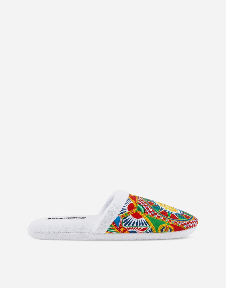 Cotton Terry Slippers