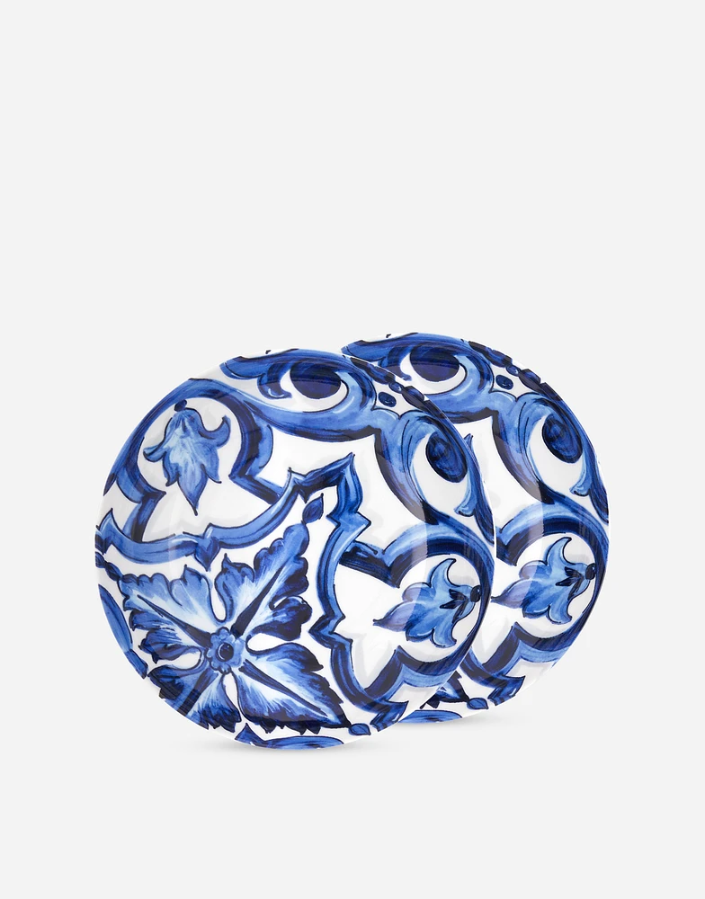 Set 2 Porcelain Soup Plates