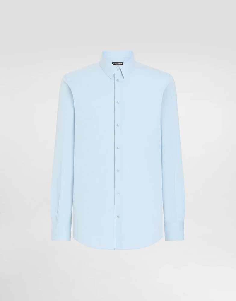 Stretch poplin Gold-fit shirt