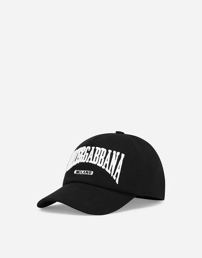Twill baseball cap with Dolce&Gabbana logo