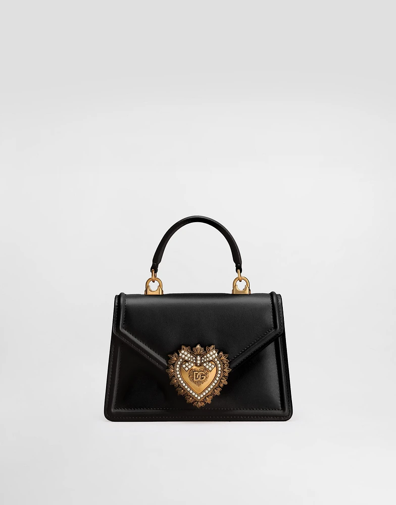 Small smooth calfskin Devotion bag
