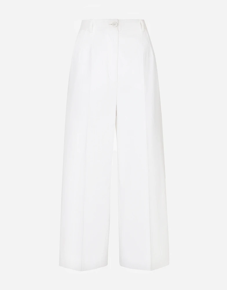 Gabardine culottes